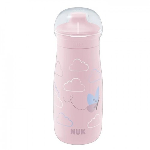 NUK Mini-Me Sip 9m+ Παιδικό Παγούρι με Ρύγχος, Χρώμα Ροζ 300ml NUK Mini-Me Sip 9m+ Παιδικό Παγούρι με Ρύγχος, Χρώμα Ροζ 300ml
