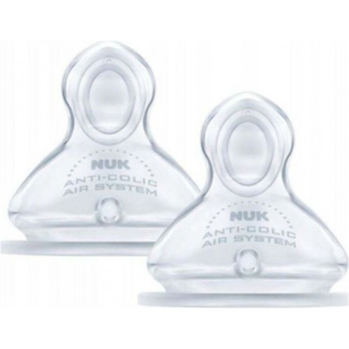 Nuk First Choice 3m+ Θηλές Σιλικόνης Medium 2τεμ Nuk First Choice 3m+ Θηλές Σιλικόνης Medium 2τεμ