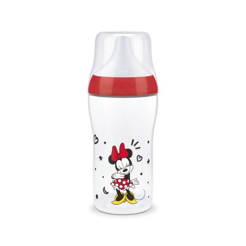 Nuk Perfect Match Disney Minnie Πλαστικό Μπιμπερό Mε Δείκτη Ελέγχου Θερμοκρασίας & Θηλή Σιλικόνης 3m+ Χρώμα Κόκκινο 260ml Nuk Perfect Match Disney Minnie Πλαστικό Μπιμπερό Mε Δείκτη Ελέγχου Θερμοκρασίας & Θηλή Σιλικόνης 3m+ Χρώμα Κόκκινο 260ml