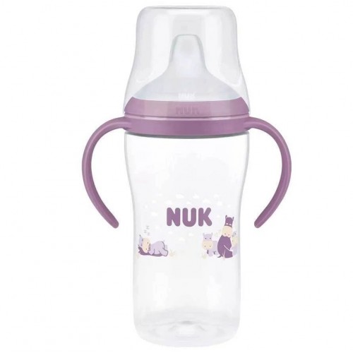 Nuk Perfect Match Learner Bottle 6m+ Μπιμπερό Εκπαίδευσης Hippo με λαβές 260ml Nuk Perfect Match Learner Bottle 6m+ Μπιμπερό Εκπαίδευσης Hippo με λαβές 260ml