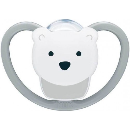 Nuk Perfect Match Air 6-18m Πιπίλα Σιλικόνης Bear 