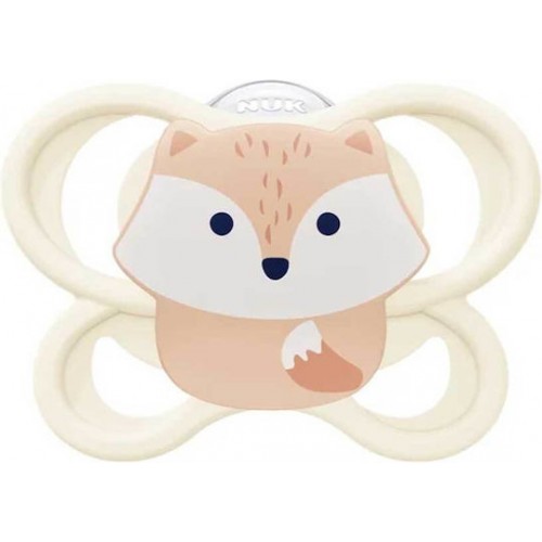 Nuk Perfect Match Air 0-6m Πιπίλα Σιλικόνης Fox