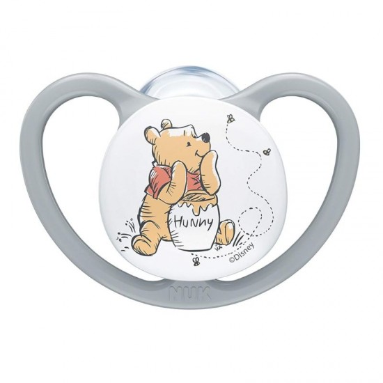 Nuk Perfect Match Air Disney 6-18m Πιπίλα Σιλικόνης Winnie Γκρι Nuk Perfect Match Air Disney 6-18m Πιπίλα Σιλικόνης Winnie Γκρι