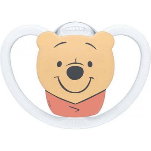 Nuk Perfect Match Air Disney 6-18m Πιπίλα Σιλικόνης Winnie Λευκό Nuk Perfect Match Air Disney 6-18m Πιπίλα Σιλικόνης Winnie Λευκό