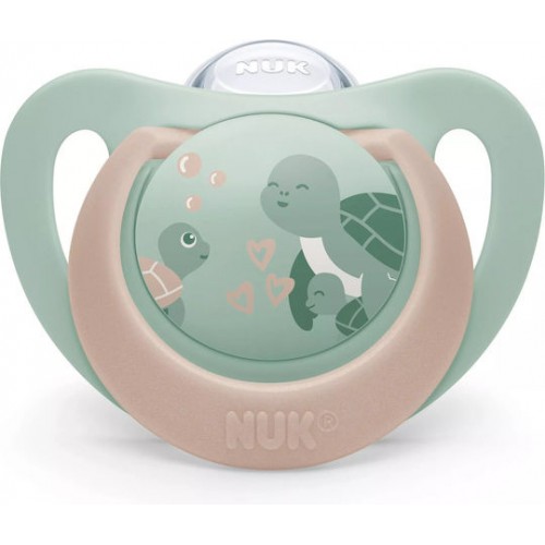Nuk First Choice 6-18 Πιπίλα Σιλικόνης Turtle Nuk First Choice 6-18 Πιπίλα Σιλικόνης Turtle