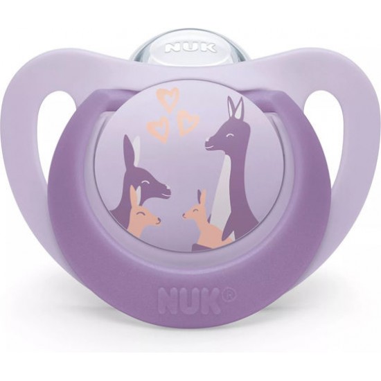 Nuk First Choice 6-18 Πιπίλα Σιλικόνης Kangaroo