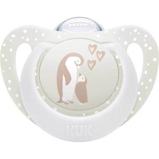 Nuk First Choice 0-6 Πιπίλα Σιλικόνης Penguin Nuk First Choice 0-6 Πιπίλα Σιλικόνης Penguin