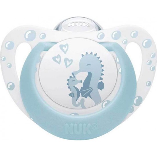 Nuk First Choice 0-6 Πιπίλα Σιλικόνης Seahorse