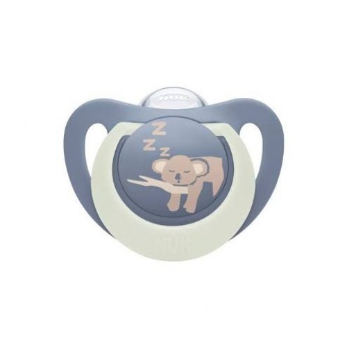 Nuk First Choice Night 6-18 Πιπίλα Σιλικόνης Νυκτός Koala