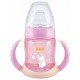 NUK Learner Bottle Night Μπιμπερό Εκπαίδευσης Νυκτός με Ρύγχος Σιλικόνης 6-18m, Χρώμα Ρόζ 150ml NUK Learner Bottle Night Μπιμπερό Εκπαίδευσης Νυκτός με Ρύγχος Σιλικόνης 6-18m, Χρώμα Ρόζ 150ml