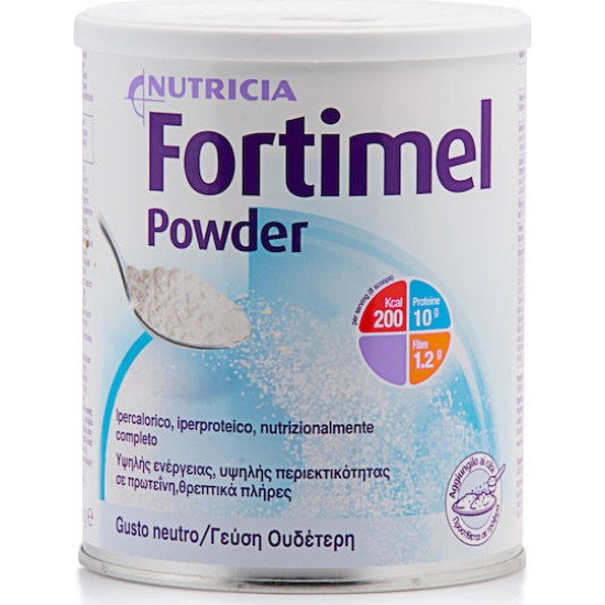 Nutricia Fortimel Powder Πλήρες Διατροφικό Συμπλήρωμα Σε Μορφή Σκόνης 335gr 