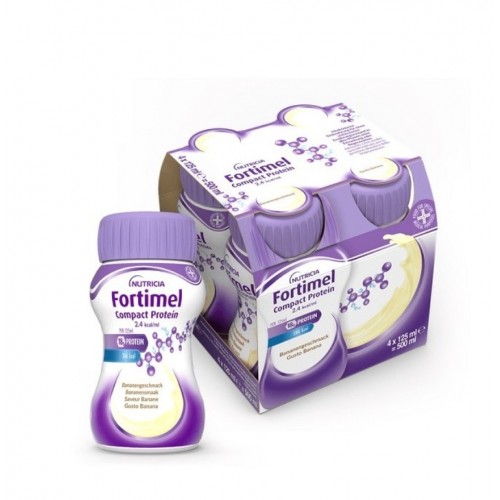 Nutricia Fortimel Compact Protein Γεύση Μπανάνα 4x125ml Nutricia Fortimel Compact Protein Γεύση Μπανάνα 4x125ml