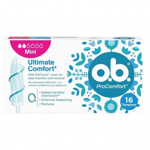O.B. Pro Comfort Mini 16τμχ O.B. Pro Comfort Mini 16τμχ