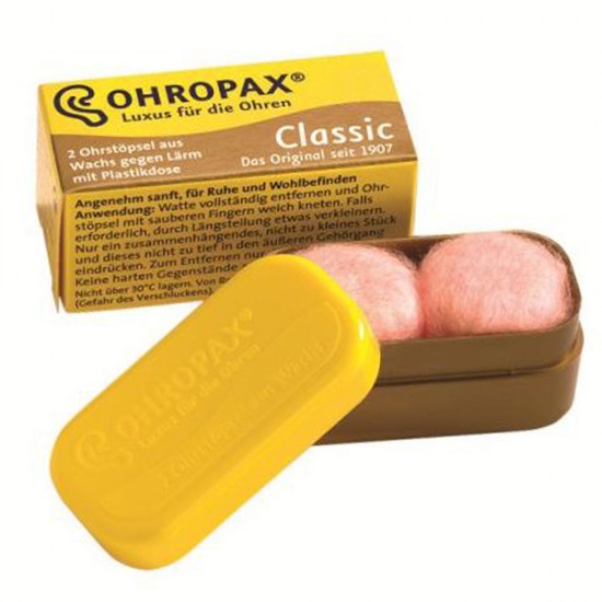 Ohropax Classic Ωτοασπίδες Κέρινες 2τμχ