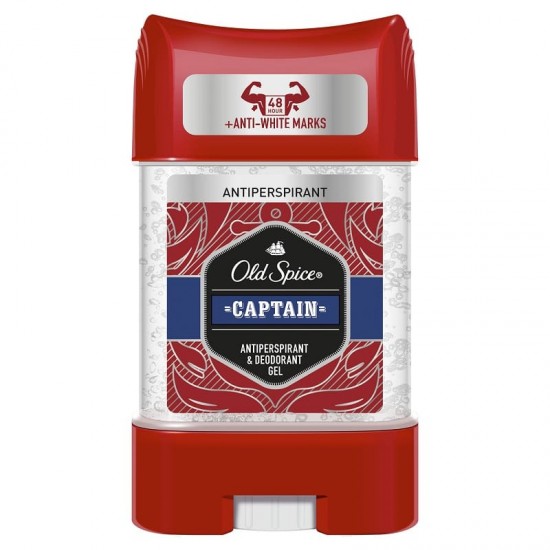 Old Spice Captain Antiperspirant & Deodorant Gel Αντιιδρωτικό & Αποσμητικό Τζελ, 70ml