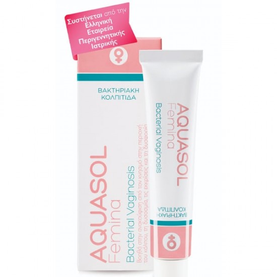 Aquasol Femina Bacterial Vaginosis Gel για Βακτηριακή Κολπίτιδα - 30ml Aquasol Femina Bacterial Vaginosis Gel για Βακτηριακή Κολπίτιδα - 30ml