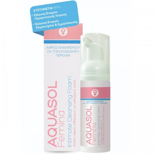 Αquasol Femina Intimate Cleansing Foam 40ml Αquasol Femina Intimate Cleansing Foam 40ml