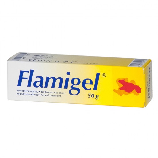 Flamigel Gel για την Αντιμετώπιση Πληγών και Εγκαυμάτων 50gr