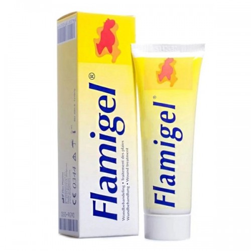 Flamigel Ειδικό Gel Αποκατάστασης Εγκαυμάτων & Πληγών για Επούλωση & Ανακούφιση 100gr