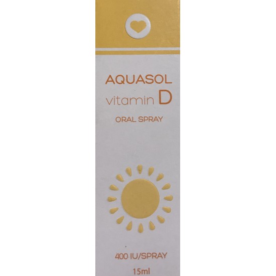 Aquasol Vitamin D Oral Spray 400IU/Spray 15ml