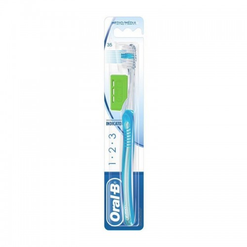 Oral-B Indicator 1-2-3 35mm, Οδοντόβουρτσα Μέτρια 1τμχ