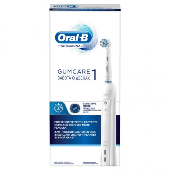 Oral-B Professional Gum Care 1 Ηλεκτρική Οδοντόβουρτσα για Ευαίσθητα Δόντια