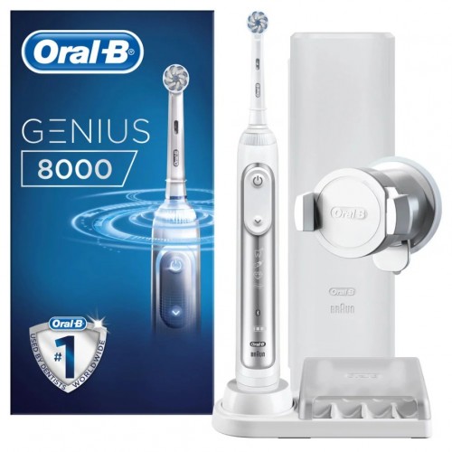 Oral-B Genius 8000 Ηλεκτρική Οδοντόβουρτσα με Bluetooth 1τμχ