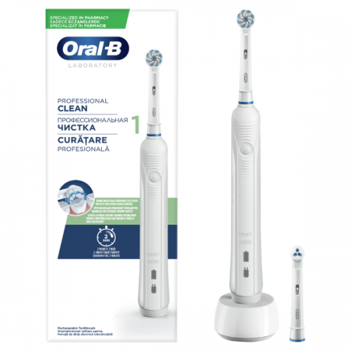 Oral-B Leboratory Professional Clean, Επαναφορτιζόμενη Ηλεκτρική Οδοντόβουρτσα