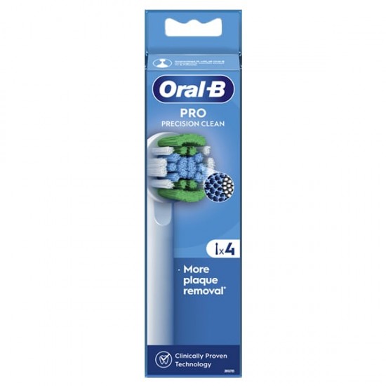 Oral-B Pro Precision Clean Ανταλλακτικές Κεφαλές 4τεμ