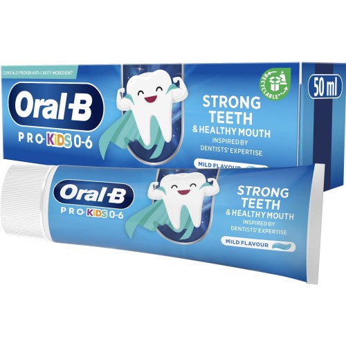 Oral-B Pro Kids Οδοντόκρεμα, 0-6 Ετών 50ml Oral-B Pro Kids Οδοντόκρεμα, 0-6 Ετών 50ml