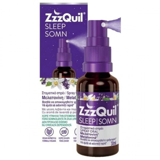 ZzzQuil Natura Συμπλήρωμα Διατροφής με Μελατονίνη, Γεύση Μάνγκο & Μπανάνα 30 Ζελεδάκια