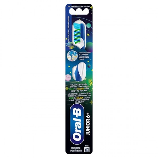 Oral-B Junior Extra Soft Παιδική Οδοντόβουρτσα 6+ Χρονών 1τεμ