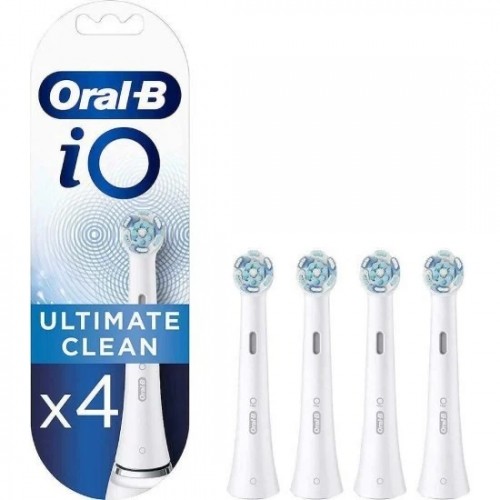 Oral-B iO Ultimate Clean Κεφαλές Βουρτσίσματος 4τεμ