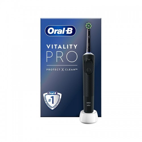 Oral-B Vitality Pro Ηλεκτρική Οδοντόβουρτσα Μαύρη 1τεμ Oral-B Vitality Pro Ηλεκτρική Οδοντόβουρτσα Μαύρη 1τεμ