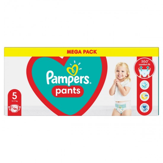 Pampers Pants No 5 12-17 kg Mega Pack 96 Πάνες Pampers Pants No 5 12-17 kg Mega Pack 96 Πάνες