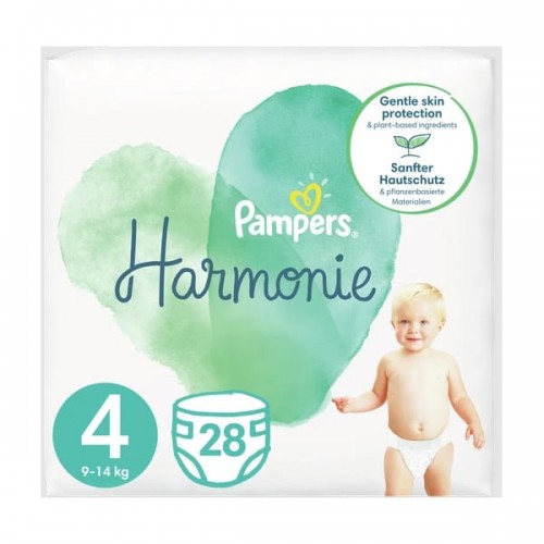 Pampers Harmonie No4 9-14kg Πάνες 28τεμ