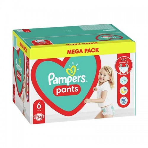 Pampers Active Pants No6 13-19kg Πάνες 84τεμ (Mega Pack)  