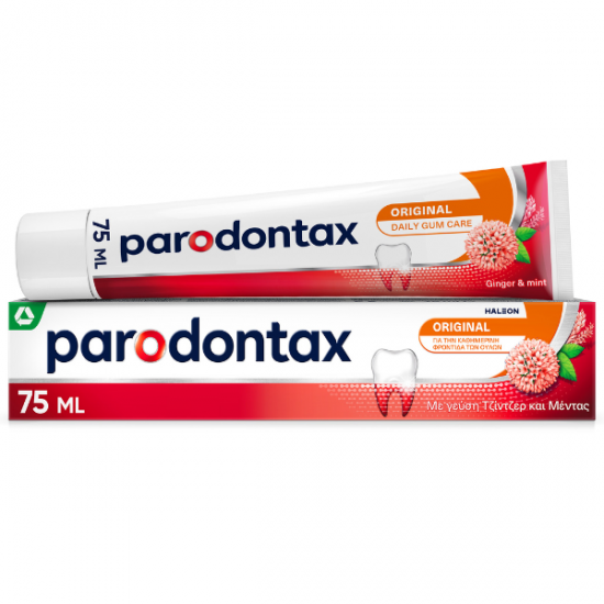 Parodontax Original με γεύση Μέντας & Τζίντζερ Οδοντόκρεμα για Ούλα που Αιμοραγούν 75ml
