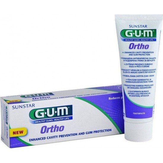 Gum 3080 Ortho Toothpaste, Ορθοδοντική Οδοντόπαστα 75ml		