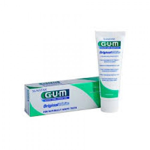 Gum 1745 Original White Toothpaste, Οδοντόπαστα για Λεύκανση 75ml Gum 1745 Original White Toothpaste, Οδοντόπαστα για Λεύκανση 75ml