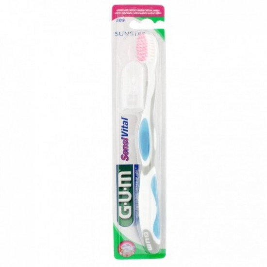 Gum 509 Sensivital Toothbrush, Οδοντόβουρτσα Ειδική για Ευαίσθητα Ούλα 