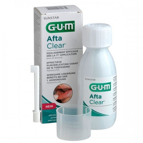 Gum Aftaclear Rinse, Στοματικό Διάλυμα 120ml Gum Aftaclear Rinse, Στοματικό Διάλυμα 120ml