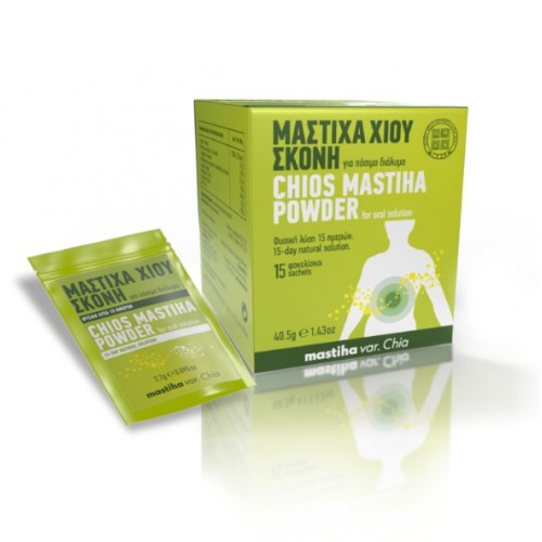 Pharmaq Mastiha Μαστίχα Χίου Σκόνη για Πόσιμο Διάλυμα 15 sachets Pharmaq Mastiha Μαστίχα Χίου Σκόνη για Πόσιμο Διάλυμα 15 sachets