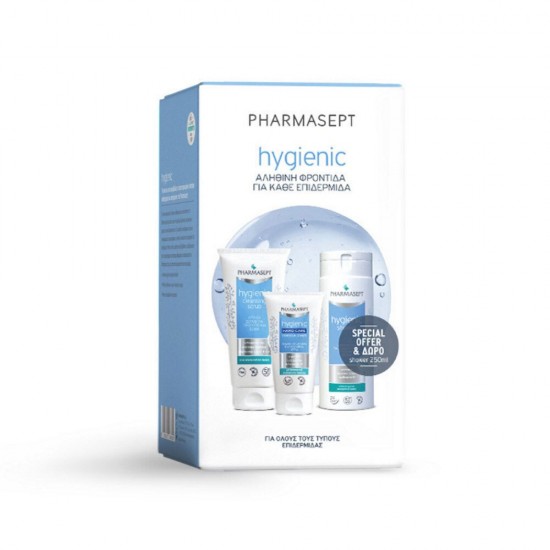 Pharmasept Promo Hygienic Cleansing Scrub 200ml & Hand Cream Intensive Κρέμα για Σκασμένα Χέρια 75ml & ΔΩΡΟ Hygienic Shower 250ml