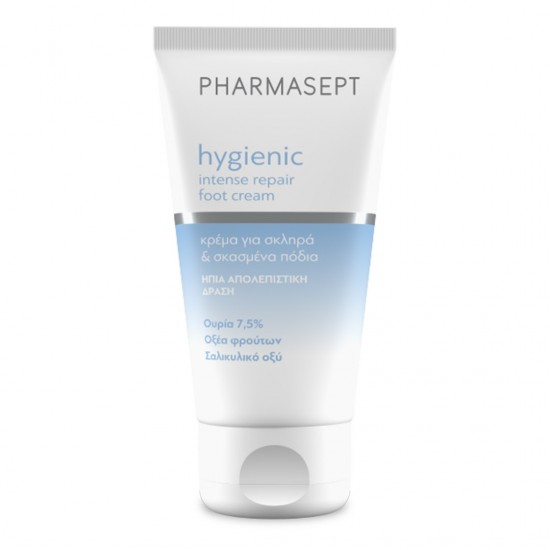 Pharmasept Intensive Foot Cream, Κρέμα Ποδιών με Υαλουρονικό οξύ & AHA 75ml