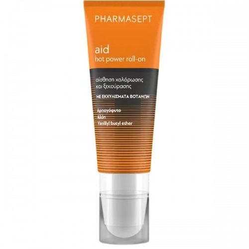 Pharmasept Aid Hot Power Roll-on Gel Θερμαντική Γέλη για Αίσθηση Χαλάρωσης & Ξεκούρασης 100ml Pharmasept Aid Hot Power Roll-on Gel Θερμαντική Γέλη για Αίσθηση Χαλάρωσης & Ξεκούρασης 100ml