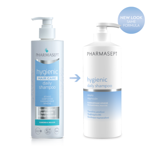 Pharmasept Hygienic Hair Care Daily Shampoo Απαλό Σαμπουάν Καθημερινής Χρήσης 500ml