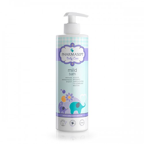 Pharmasept Baby Mild Bath Φυσικό Βρεφικό Αφρόλουτρο για Σώμα & Μαλλιά 500ml Pharmasept Baby Mild Bath Φυσικό Βρεφικό Αφρόλουτρο για Σώμα & Μαλλιά 500ml