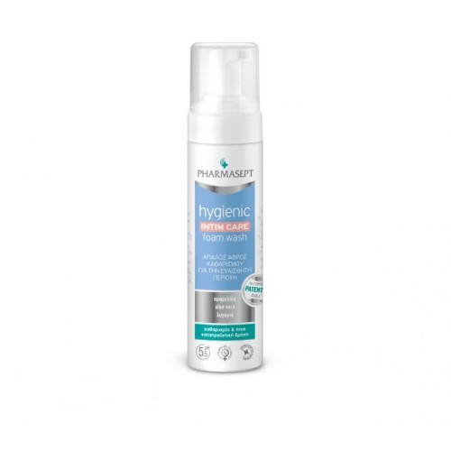 Pharmasept Hygienic Foam Wash, Απαλός Αφρός Καθαρισμού για την Ευαίσθητη Περιοχή 200ml Pharmasept Hygienic Foam Wash, Απαλός Αφρός Καθαρισμού για την Ευαίσθητη Περιοχή 200ml