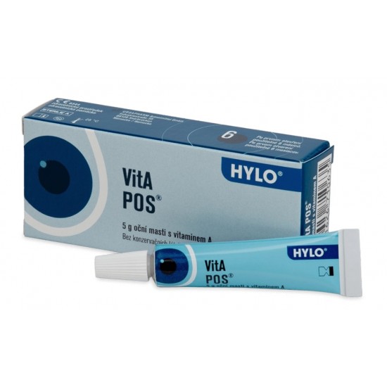 Vita-Pos Οφθαλμική Αλοιφή με Βιταμίνη Α 5gr